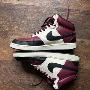 Men’s size 10 Nike Court Vision Mid Sneaker